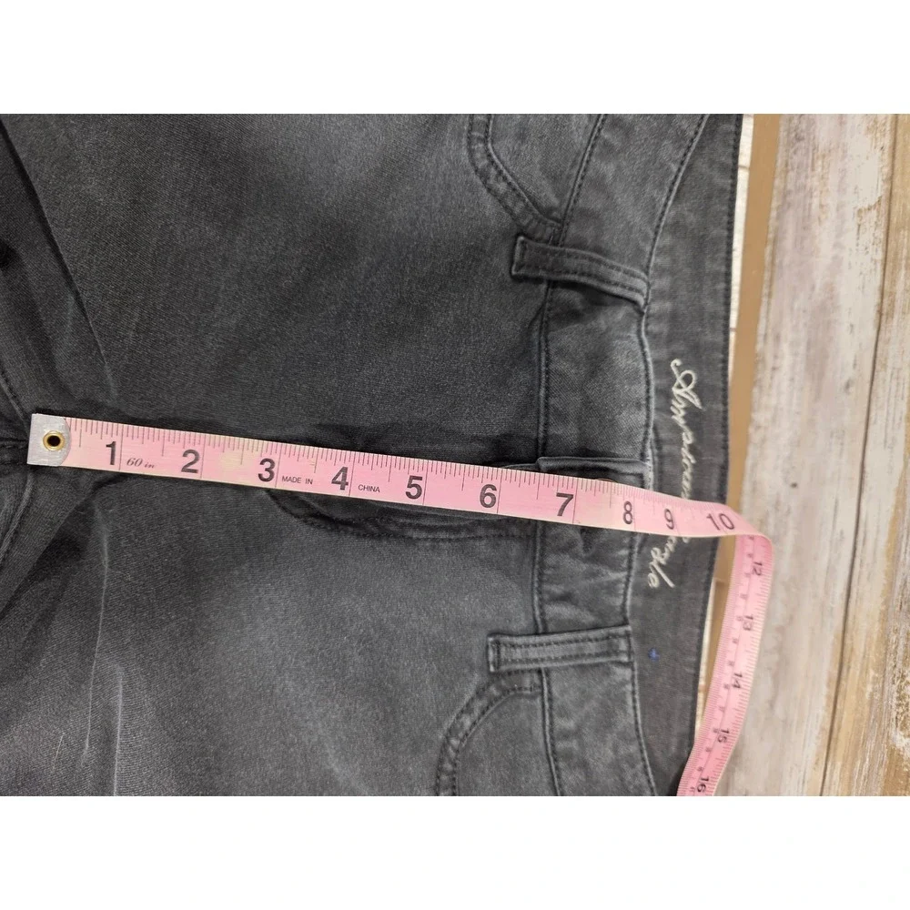 American Eagle Women Lot‎ 10 Super Stretch Black Jeggings & 12 Reg. Green Jeans - Picture 8 of 16